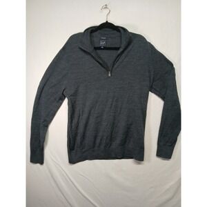 Merino wool quarter zip Gap mens‎ large Preppy quiet luxery golf country club